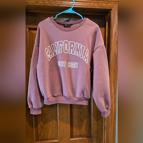 Shein, Women's size Large, Sweatshirt, Crewneck, Good Shape, California - Picture 2 of 7